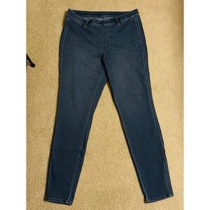 Uniqlo Skinny Ultra Stretch Denim Leggings Pants Classic Blue Jeans (size XL)